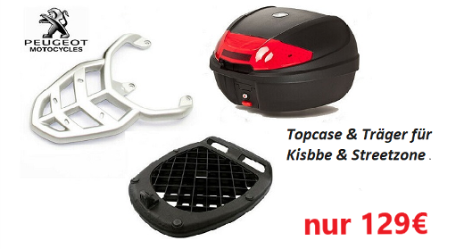 KISBEE TOPCASE 29L+TRÄGER